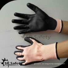 SRSAFETY Handschuh PU beschichtete Handschuhe schneiden resistent Grad 5